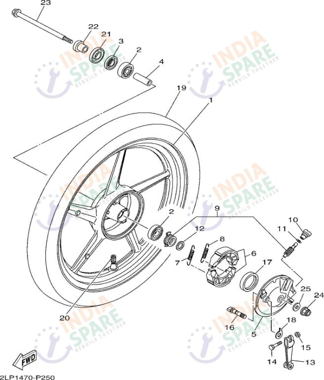 FRONT WHEEL